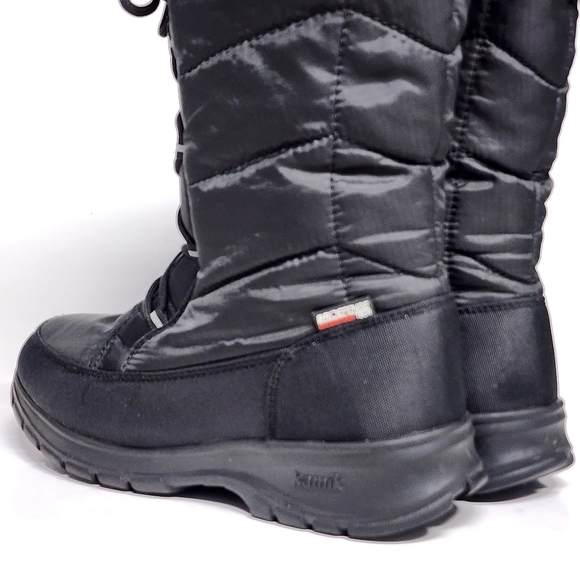 Kamik’s Porto Winter Boot Black Fabric size 9 - Picture 3 of 11